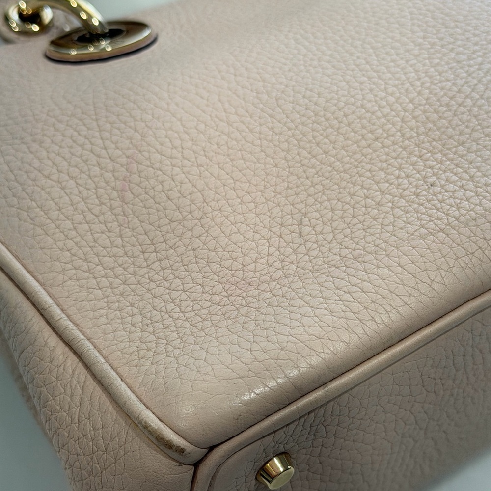 CHRISTIAN DIOR Calfskin Mini Diorissimo Tote - Picture 8 of 11